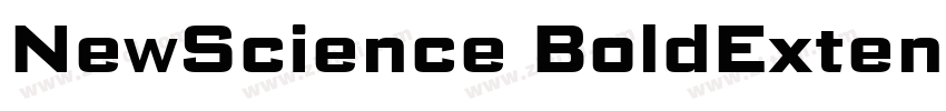 NewScience BoldExten字体转换 NewScience BoldExten字体转换